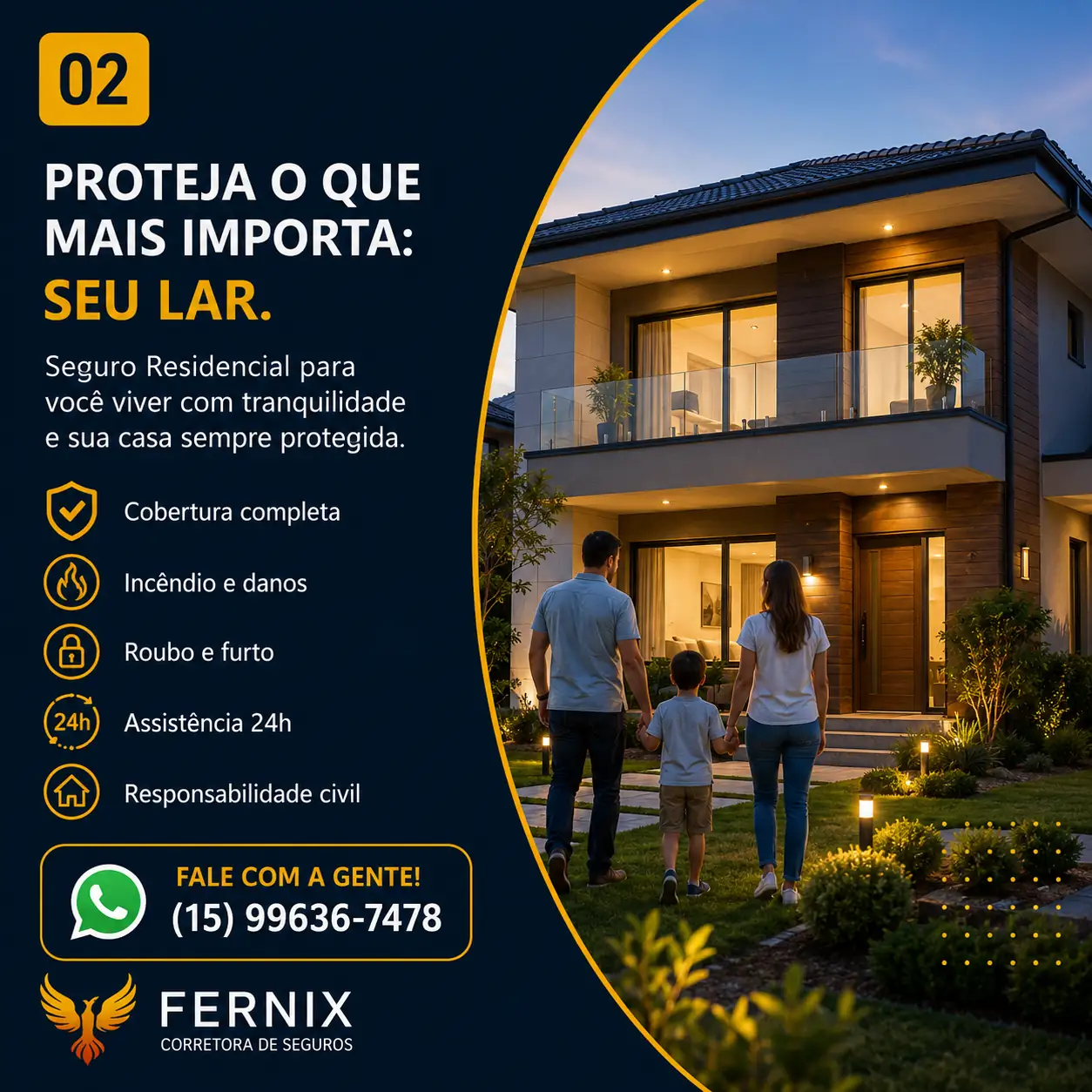 Seguro residencial para proteger o lar
