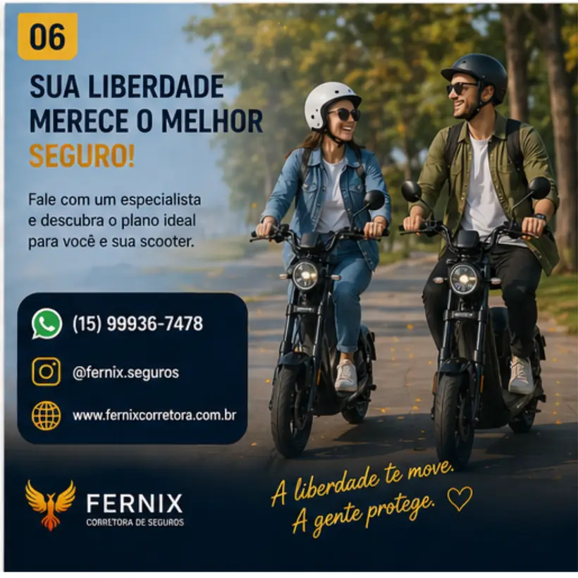 Seguro para liberdade e protecao